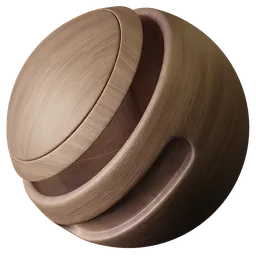 Wood Smooth Pale Mahogany