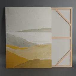 Painting "Yellow Field"