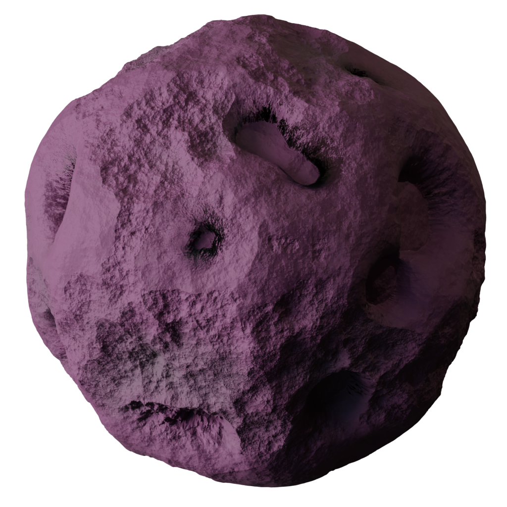 Meteorite pink | FREE stone materials | BlenderKit