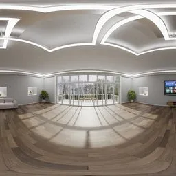 Guest Hall - Light Room HDRi