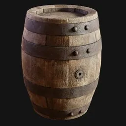 Stubby Beer Barrel