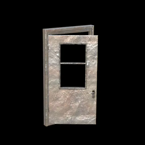Metal door