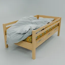 Children's single bed