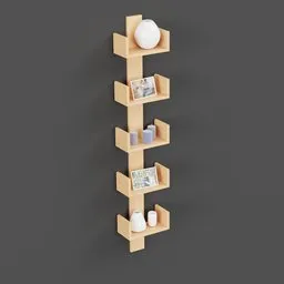Wooden Wall Shelf