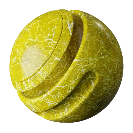 Yellow marble
