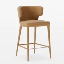 Nicola Wing Dolce Faux Counter Stool