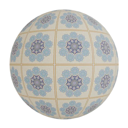 Floral rosette art