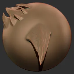 ER_Dragon Scale  Curved Tip A