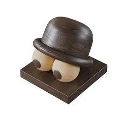 Toy Hat with Eyes