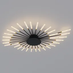 Spiral ceiling light (130cmx130cm)