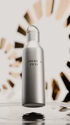 Luxury Thermos Bottle Product Scene