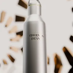 Luxury Thermos Bottle Product Scene