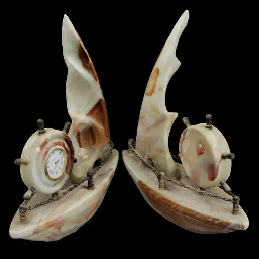 Decor Clock Boat