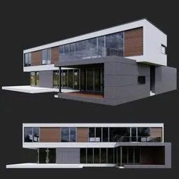 Modern Minimalist Villa