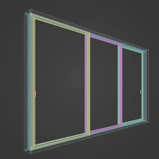 PVC sliding Door