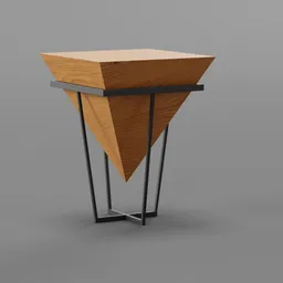 Large pyramid table