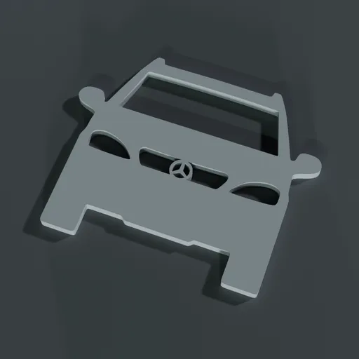 Mercedes-Benz W163 keychain