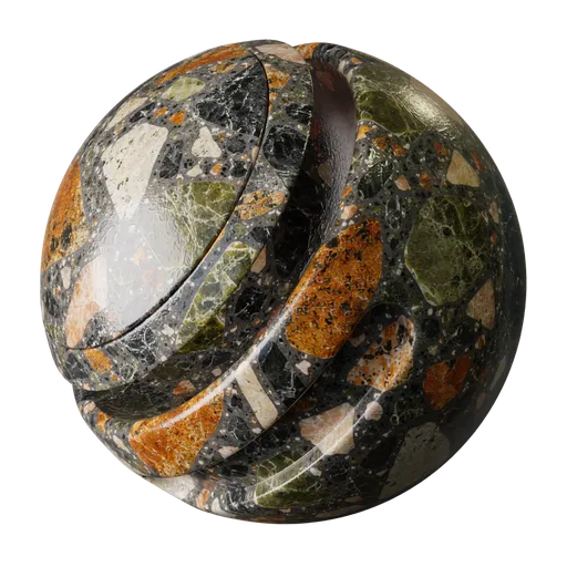 Charcoal Speckle Terrazzo
