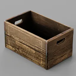 Old Wooden Crate