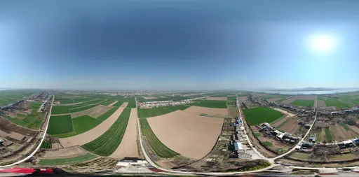 Highsky green farmland
