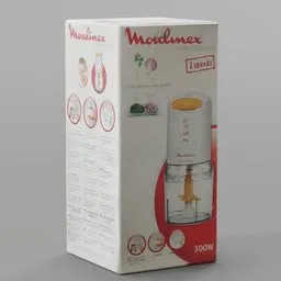 Moulinex Cardboard Box