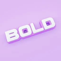 Bold And Outline Text Effect