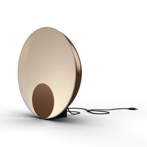 3D-rendered modern Siro LED table lamp design, optimized for Blender use with a sleek aesthetic.