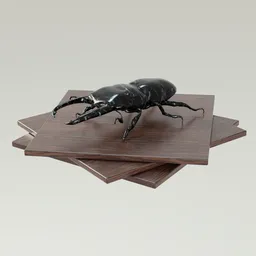 House Decoration Stag Beetle Statue