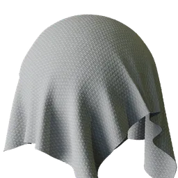 White Waffle Fabric