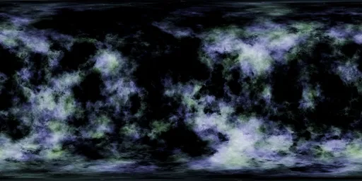 Galaxy Nebula HDRI with Stars