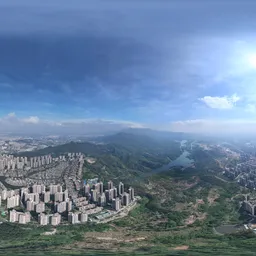 Highsky old building cloud bluesky