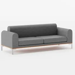 Modern 2 seater sofa