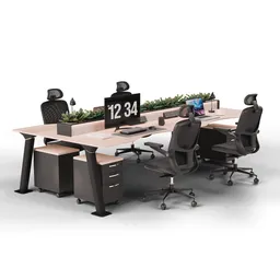 Modern Office Workstation
