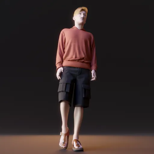 daily young male human idle