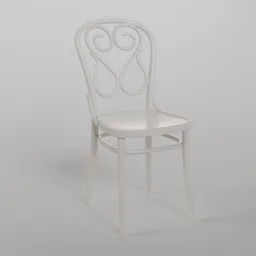 4 Chair S110 - Light White