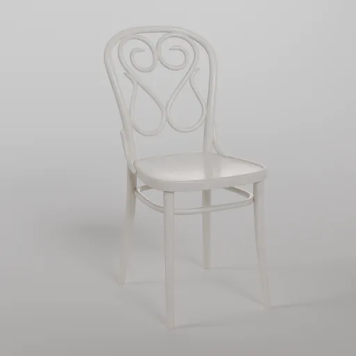 4 Chair S110 - Light White