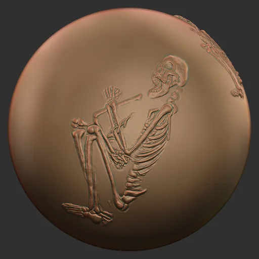 Sitting Skeleton