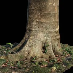 Tree Trunk (Photoscanned)