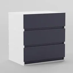 Color Story Wide Drawer Blue