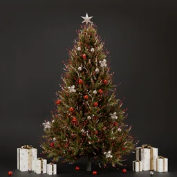 SJ-red christmas tree