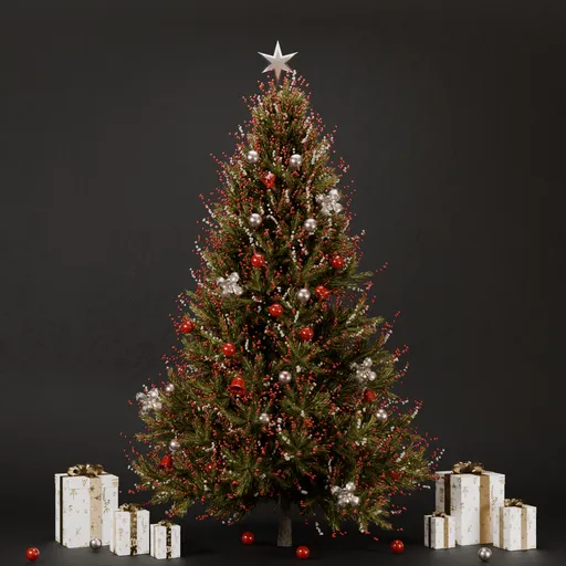 SJ-red christmas tree