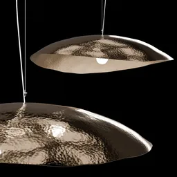 Gervasoni Brass Pendant Light