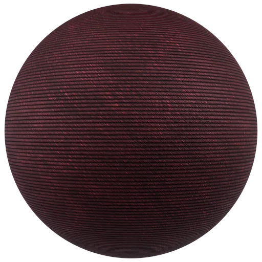 Striped Fabric Red