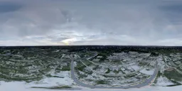 Urban Sunset Panorama HDRI