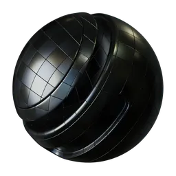 Brushed Gunmetal Steel Tiles