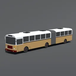 Low Poly Bus
