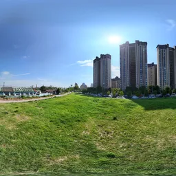 Green grass cloud bluesky