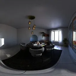 Modern Minimal Living Room Interior