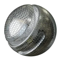 Metal perfored grid