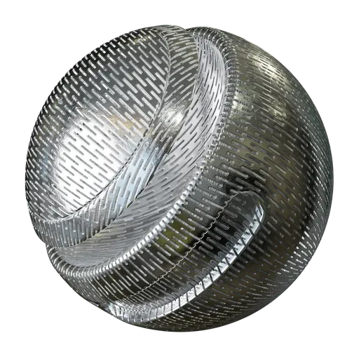 Metal perfored grid
